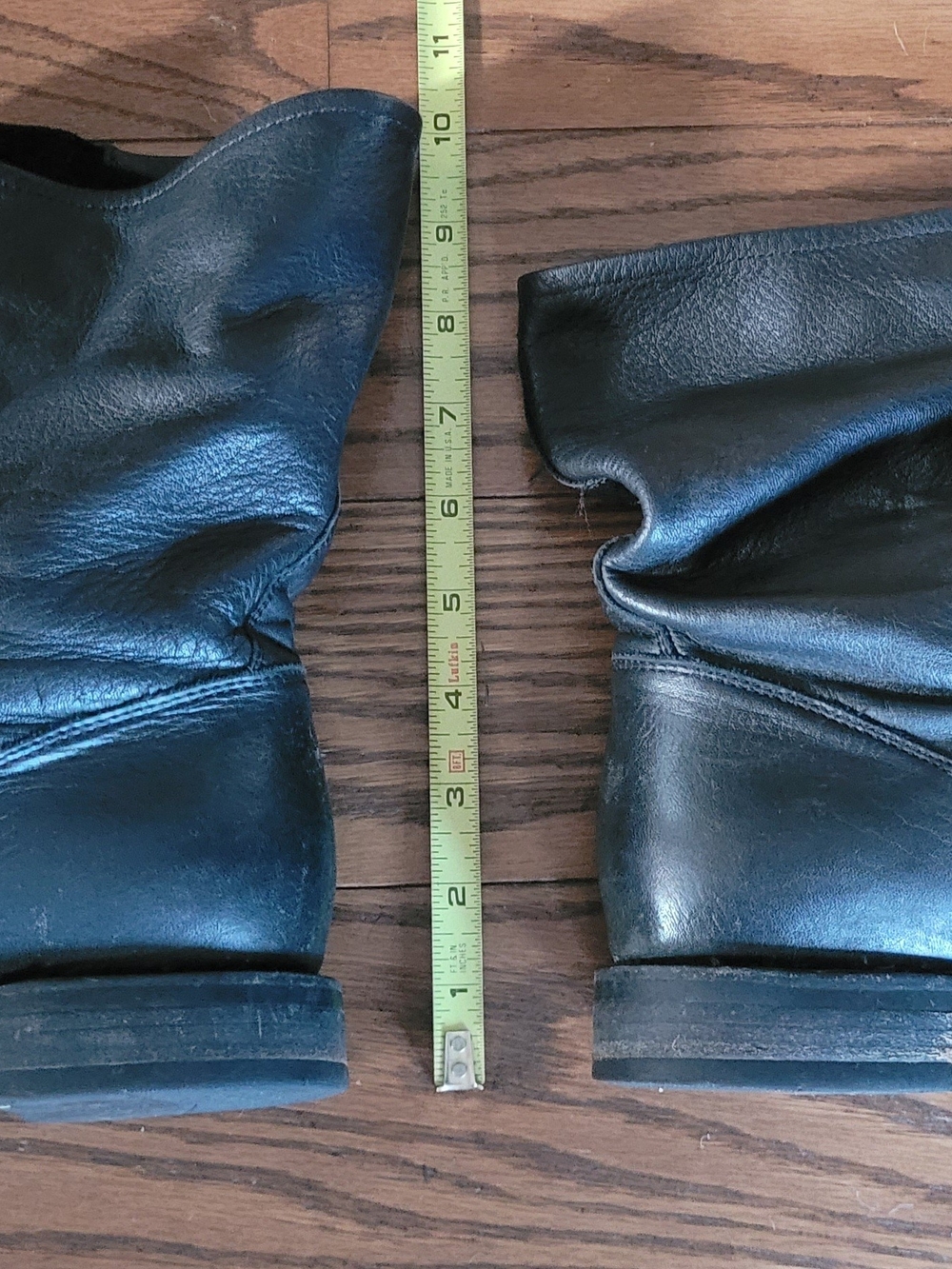 Frye Black Leather Buckle Ankle Boots - Women's - Picture 3 of 6